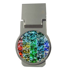 Abstract Of Colorful Water Money Clips (round)  by FunnyCow