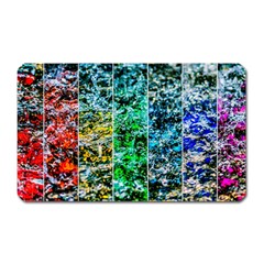 Abstract Of Colorful Water Magnet (rectangular) by FunnyCow