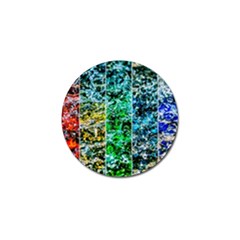 Abstract Of Colorful Water Golf Ball Marker by FunnyCow