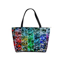 Abstract Of Colorful Water Shoulder Handbags by FunnyCow