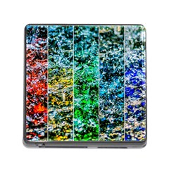 Abstract Of Colorful Water Memory Card Reader (square) by FunnyCow