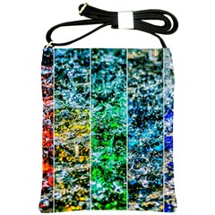 Abstract Of Colorful Water Shoulder Sling Bags by FunnyCow