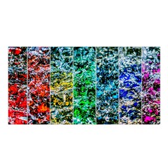 Abstract Of Colorful Water Satin Shawl by FunnyCow