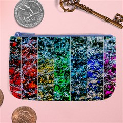 Abstract Of Colorful Water Large Coin Purse by FunnyCow