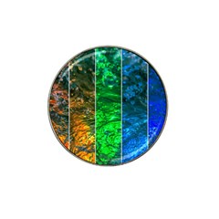 Rainbow Of Water Hat Clip Ball Marker by FunnyCow