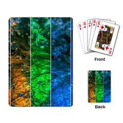 Rainbow Of Water Playing Card by FunnyCow