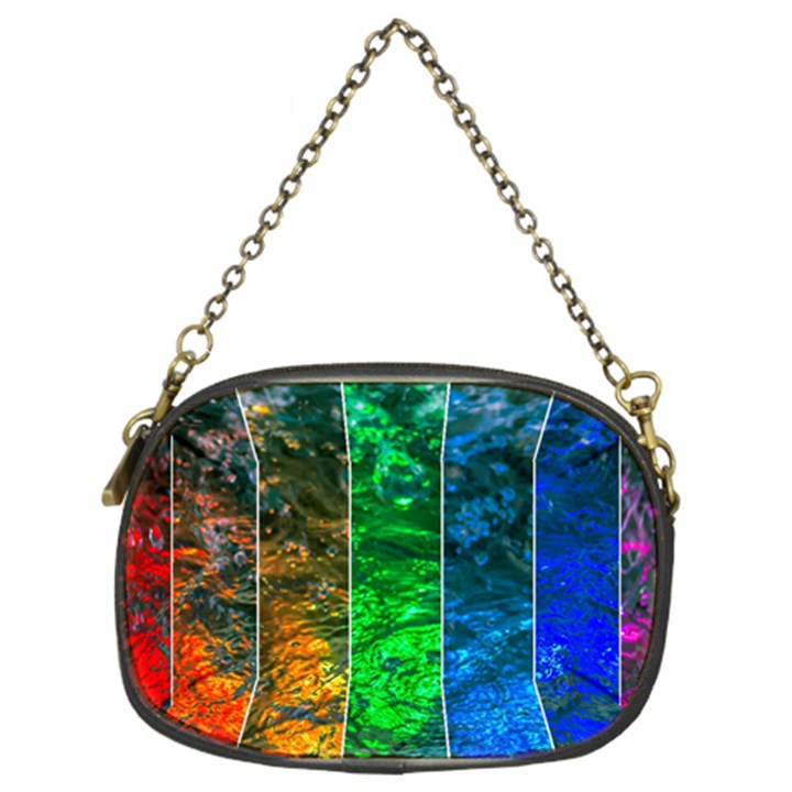 Rainbow Of Water Chain Purses (Two Sides) 