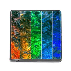 Rainbow Of Water Memory Card Reader (square) by FunnyCow