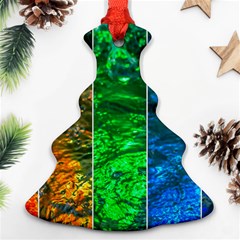 Rainbow Of Water Ornament (christmas Tree)  by FunnyCow