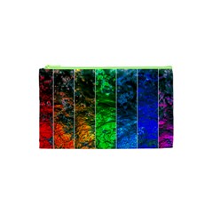 Rainbow Of Water Cosmetic Bag (xs) by FunnyCow