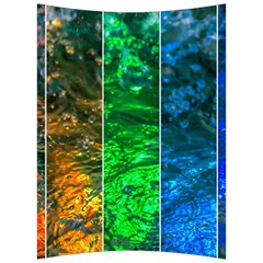 Rainbow Of Water Back Support Cushion by FunnyCow