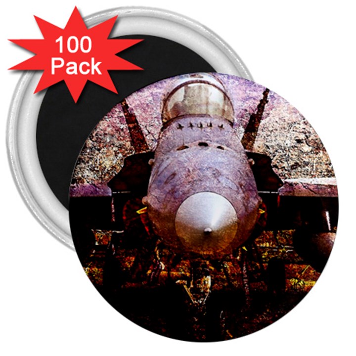 The Art Of Military Aircraft 3  Magnets (100 pack)