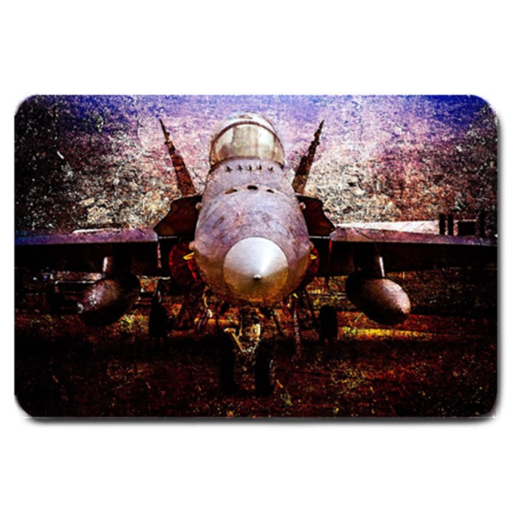 The Art Of Military Aircraft Large Doormat 