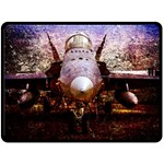 The Art Of Military Aircraft Double Sided Fleece Blanket (Large)  80 x60  Blanket Front