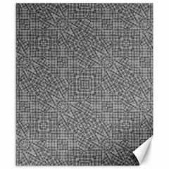 Linear Intricate Geometric Pattern Canvas 8  X 10  by dflcprints