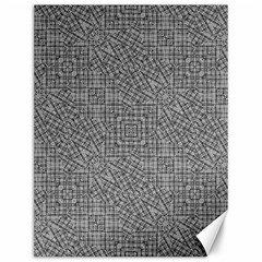 Linear Intricate Geometric Pattern Canvas 12  X 16   by dflcprints