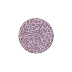 Ditsy Floral Pattern Golf Ball Marker by dflcprints