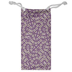 Ditsy Floral Pattern Jewelry Bags by dflcprints