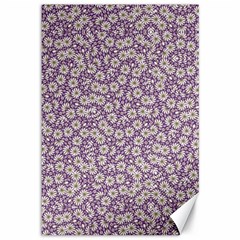 Ditsy Floral Pattern Canvas 12  X 18   by dflcprints