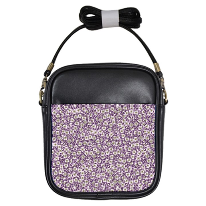 Ditsy Floral Pattern Girls Sling Bags