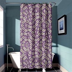 Ditsy Floral Pattern Shower Curtain 36  X 72  (stall)  by dflcprints