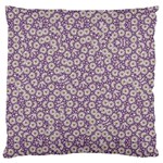 Ditsy Floral Pattern Large Flano Cushion Case (One Side) Front