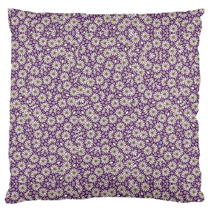 Ditsy Floral Pattern Large Flano Cushion Case (One Side)