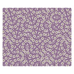 Ditsy Floral Pattern Double Sided Flano Blanket (small)  by dflcprints