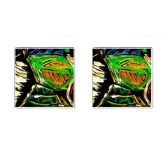 Lillies In The Terracota Vase 5 Cufflinks (square) by bestdesignintheworld