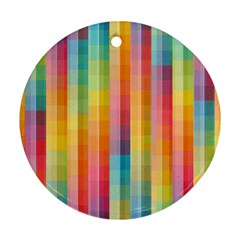 Background Colorful Abstract Ornament (round)