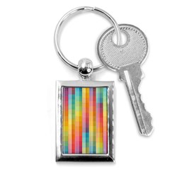 Background Colorful Abstract Key Chains (rectangle)  by Nexatart