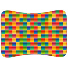 Background Colorful Abstract Velour Seat Head Rest Cushion