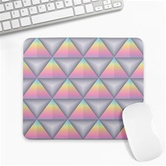 Background Colorful Triangle Large Mousepads by Nexatart