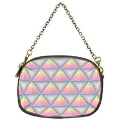 Background Colorful Triangle Chain Purses (one Side)  by Nexatart