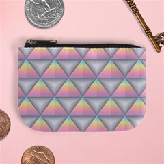 Background Colorful Triangle Mini Coin Purses by Nexatart