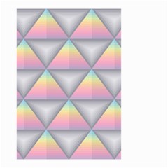 Background Colorful Triangle Small Garden Flag (two Sides) by Nexatart