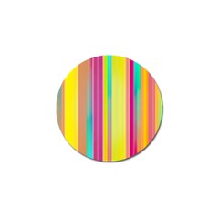 Background Colorful Abstract Golf Ball Marker (4 Pack)