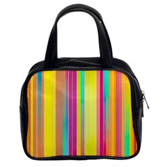 Background Colorful Abstract Classic Handbags (2 Sides) by Nexatart