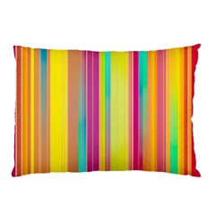 Background Colorful Abstract Pillow Case by Nexatart