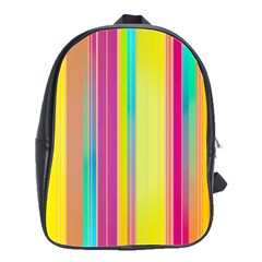 Background Colorful Abstract School Bag (large) by Nexatart