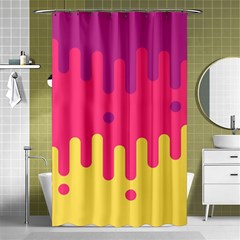 Background Image Shower Curtain 48  X 72  (small)  by Nexatart