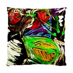 Lillies In The Terracotta Vase 1 Standard Cushion Case (one Side) by bestdesignintheworld