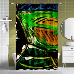 Lillies In The Terracota Vase 5 Shower Curtain 48  X 72  (small)  by bestdesignintheworld