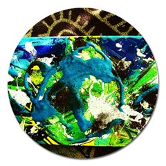 Avocado Magnet 5  (round) by bestdesignintheworld