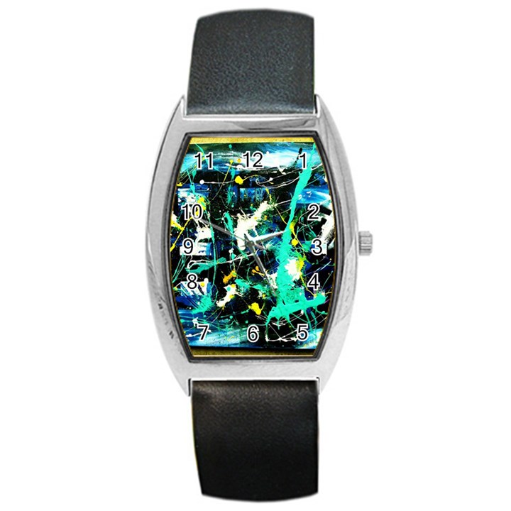 brain reflections Barrel Style Metal Watch