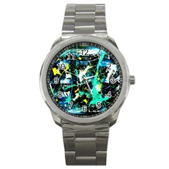 Brain Reflections Sport Metal Watch by bestdesignintheworld