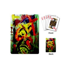 437241213103536 - Bread And Fish Playing Cards (mini)  by bestdesignintheworld