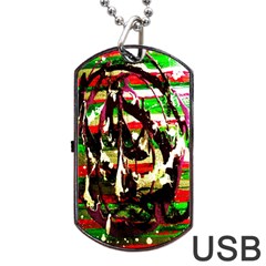 Easter Dog Tag Usb Flash (two Sides)