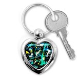 Brain Reflections 1 Key Chains (Heart)  Front