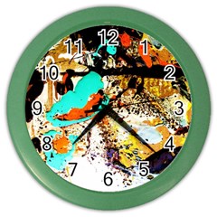 Fragrance Of Kenia 3 Color Wall Clocks by bestdesignintheworld